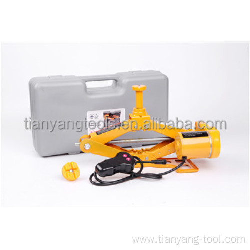 DC12V 3T Electric Lift Screw Scissor Car Jack